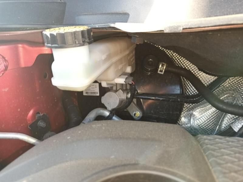 A Close Up of a Brake Fluid Reservoir in a Car — South West 4WD Wreckers In Brisbane, QLD