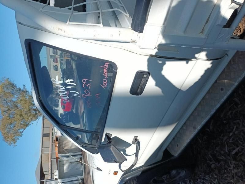 A White Truck is Parked in a Lot With the Door Open — South West 4WD Wreckers In Brisbane, QLD