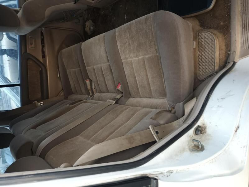 The Back Seat of a White Car is Empty — South West 4WD Wreckers In Harristown, QLD
