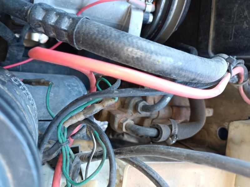 A Bunch of Wires Are Connected to the Engine of a Car — South West 4WD Wreckers In Brisbane, QLD