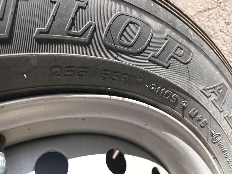 A Close Up of a Tire That Says Nlop on It — South West 4WD Wreckers In Harristown, QLD