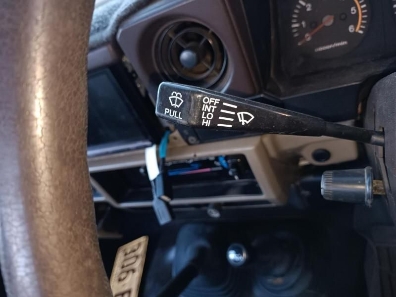 A Close Up of a Car Dashboard With a Switch That Says Pull — South West 4WD Wreckers In Brisbane, QLD