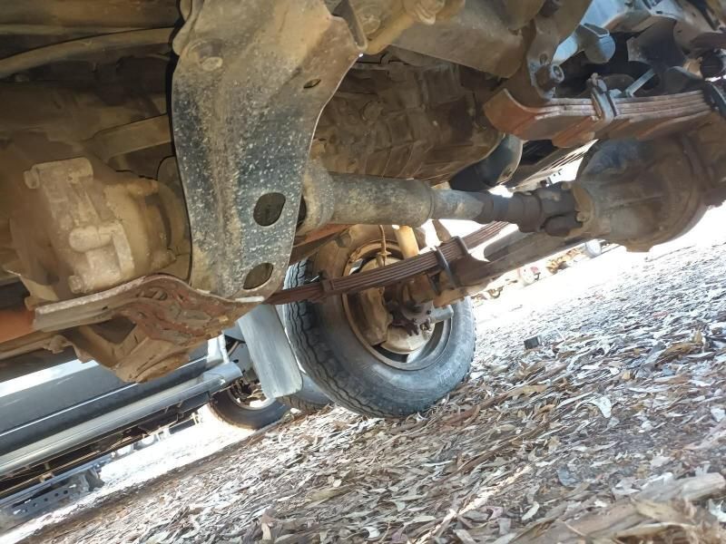 A Close Up of the Underside of a Truck 's Suspension — South West 4WD Wreckers In Brisbane, QLD