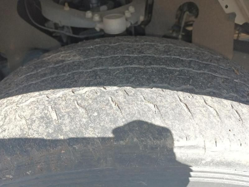 A Close Up of a Tire With a Shadow on It — South West 4WD Wreckers In Harristown, QLD