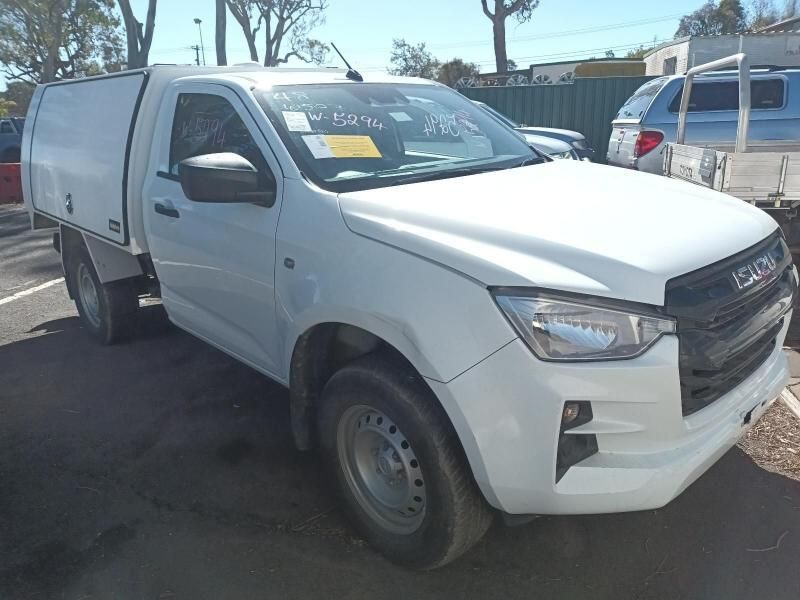 A White Truck With a Canopy is Parked in a Parking Lot — South West 4WD Wreckers In Harristown, QLD