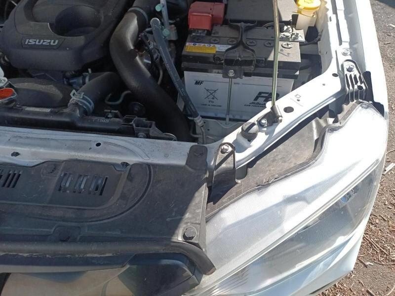 A White Car With the Hood Open and the Engine Visible — South West 4WD Wreckers In Harristown, QLD