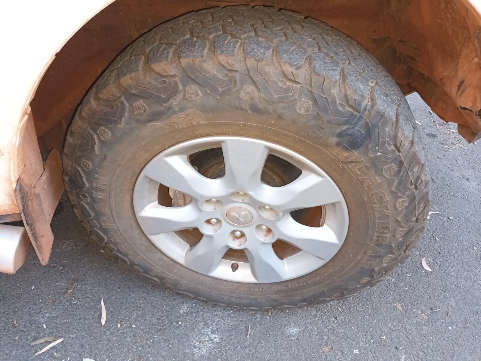 A Close Up of a Tire on a Car — South West 4WD Wreckers In Brisbane, QLD