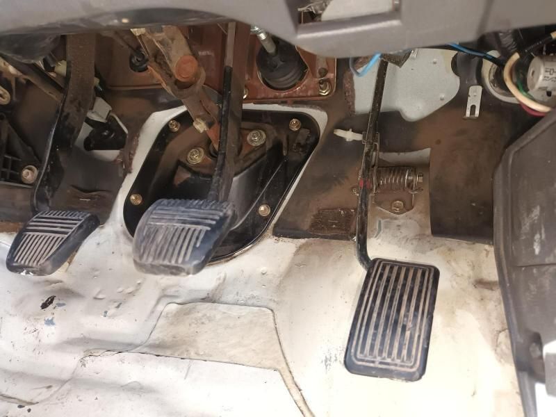A Close Up of the Brake Pedals of a Car — South West 4WD Wreckers In Brisbane, QLD