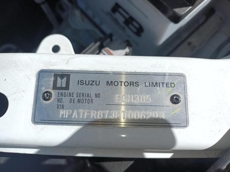 A White Isuzu Motors Limited Engine Serial Number — South West 4WD Wreckers In Harristown, QLD