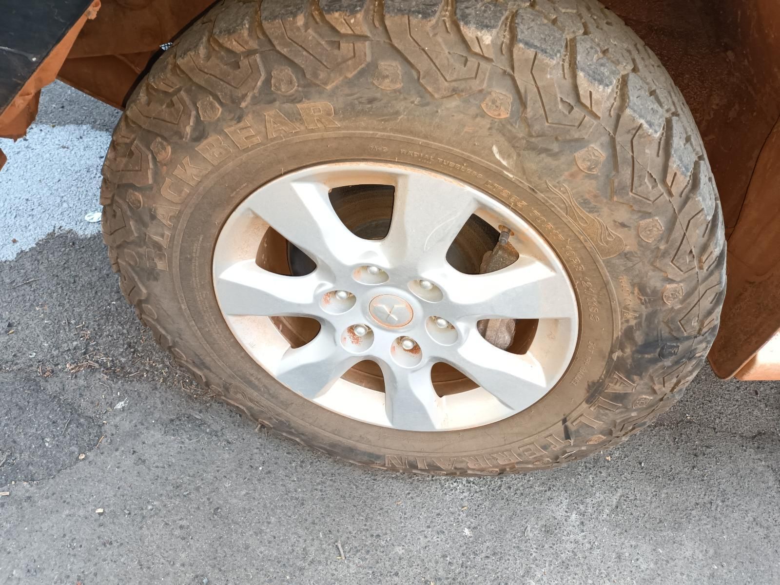 A Close Up of a Tire on a Car — South West 4WD Wreckers In Brisbane, QLD