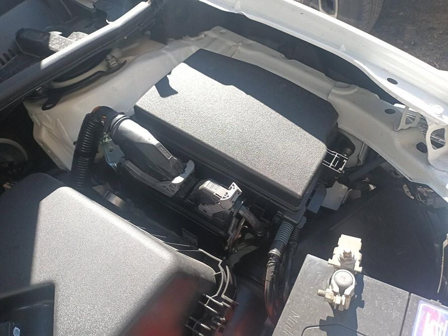 A Close Up of a Car Engine with the Hood Open — South West 4WD Wreckers in Harristown, QLD