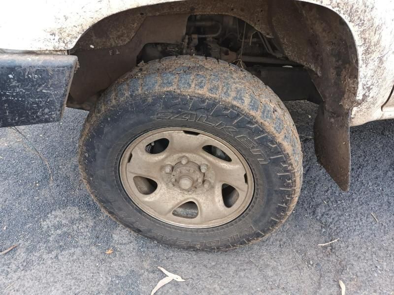A Close Up of a Tire on a Dirty Truck — South West 4WD Wreckers In Brisbane, QLD