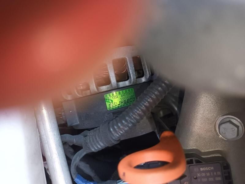 A Close Up of a Fuse Box in a Car With a Green Sticker on It — South West 4WD Wreckers In Brisbane, QLD