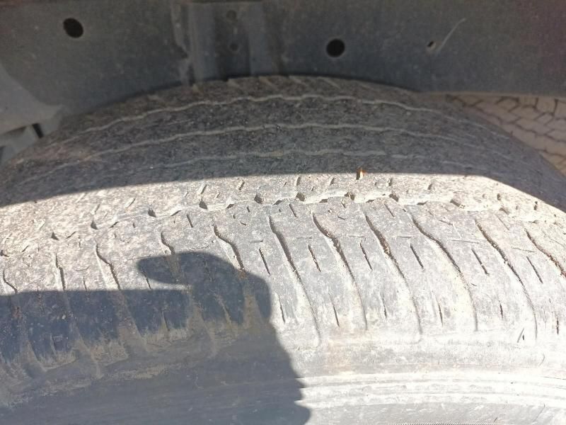 A Close Up of a Tire With a Shadow on It — South West 4WD Wreckers In Harristown, QLD