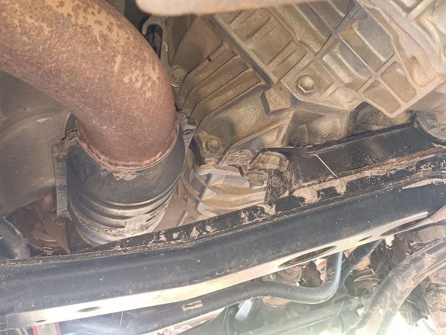 A Close Up of the Underside of a Car — South West 4WD Wreckers in Harristown, QLD