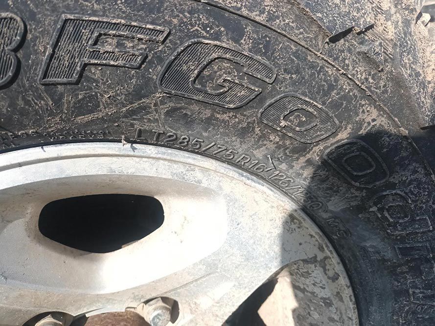 A Close Up of a Tire — South West 4WD Wreckers in Harristown, QLD