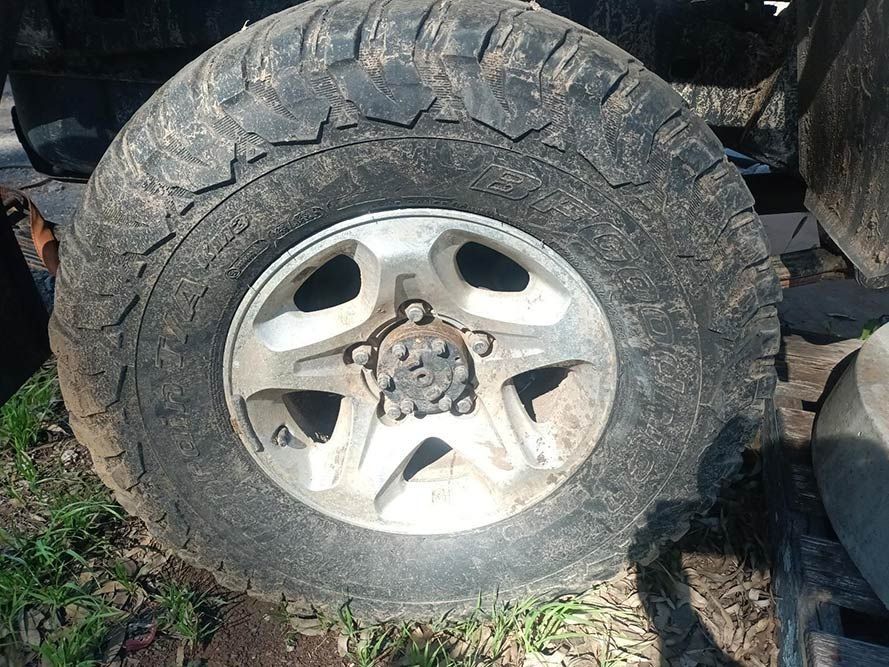 A Close Up of a Tire — South West 4WD Wreckers in Harristown, QLD