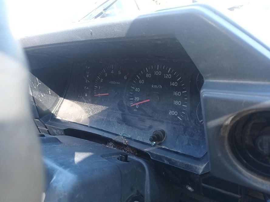 A Close Up of a Dirty Dashboard of a Car — South West 4WD Wreckers in Harristown, QLD