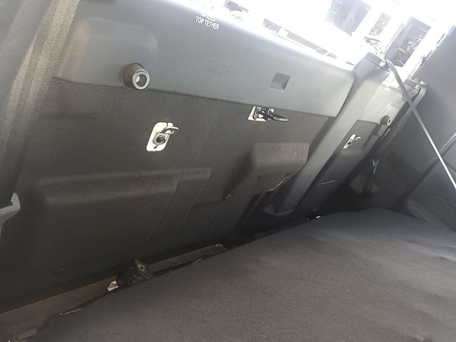 The Back Seat of a Car with a Few Hooks on It — South West 4WD Wreckers in Harristown, QLD