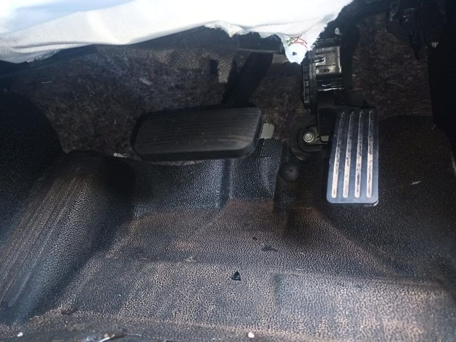 A Close Up of a Foot Pedal in a Car — South West 4WD Wreckers in Harristown, QLD