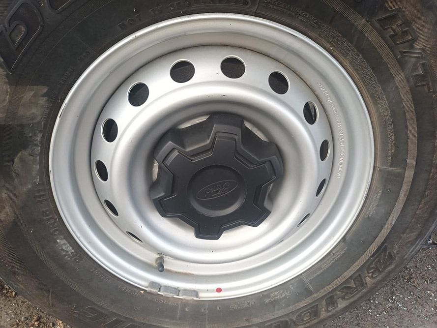 A Close Up of a Car Wheel with Holes in It — South West 4WD Wreckers in Harristown, QLD