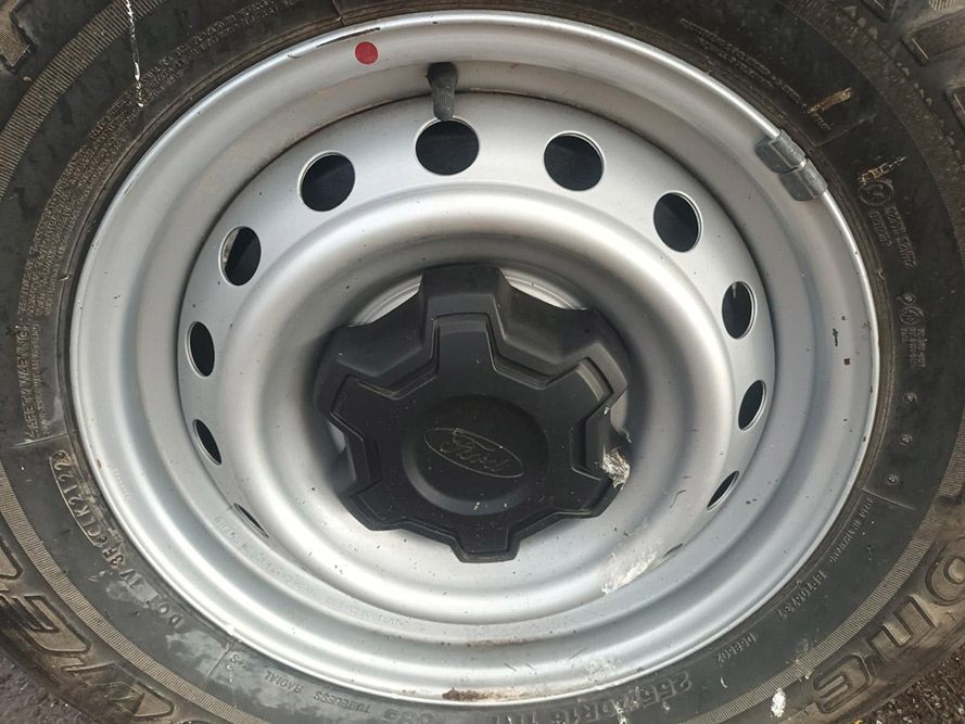 A Close Up of a Car Wheel with a Tire on It — South West 4WD Wreckers in Harristown, QLD