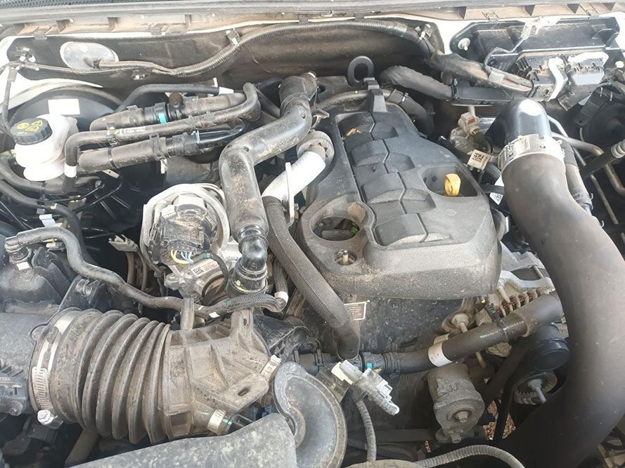 A Close Up of the Engine of a Car — South West 4WD Wreckers in Harristown, QLD