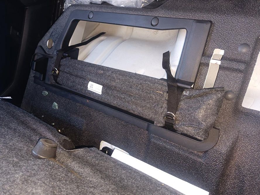 A Trunk of a Car with a Box in It — South West 4WD Wreckers in Harristown, QLD