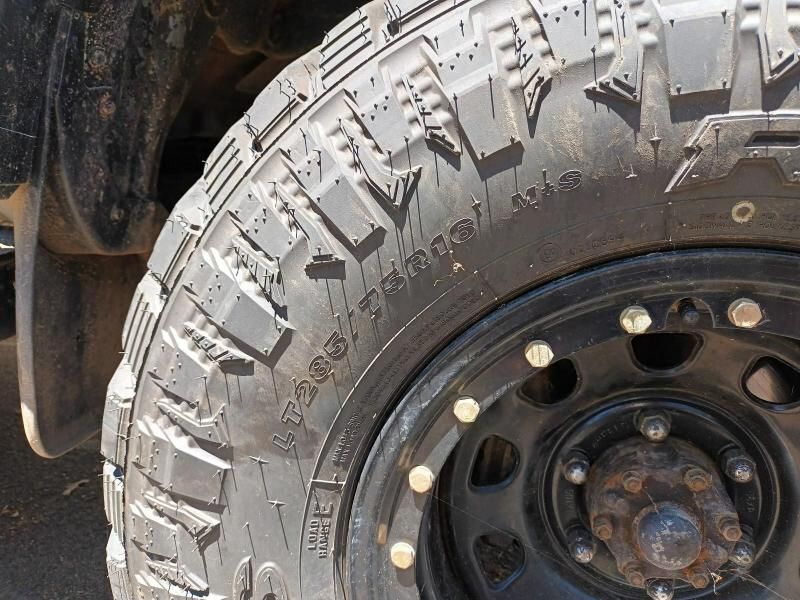 A Close Up of a Tire That Says Terrain on It — South West 4WD Wreckers In Brisbane, QLD