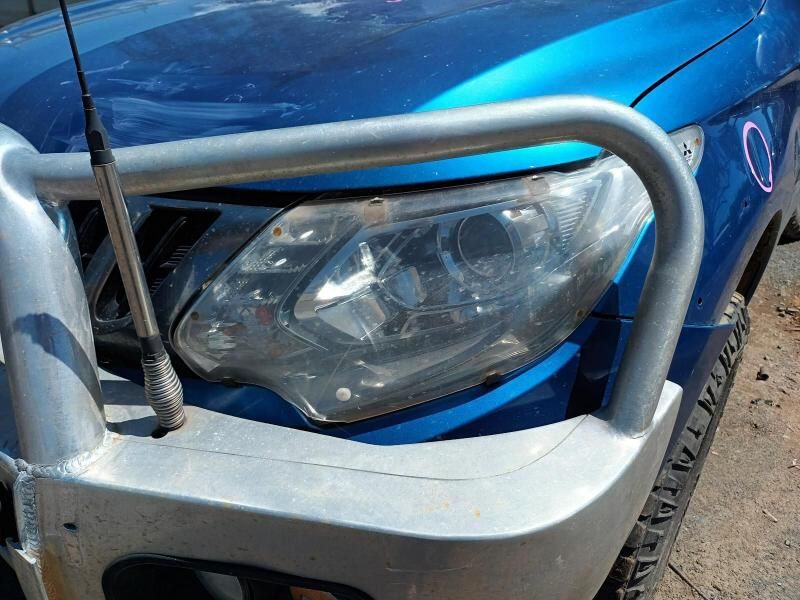 A Blue Car With a Silver Bumper and Antenna — South West 4WD Wreckers In Brisbane, QLD