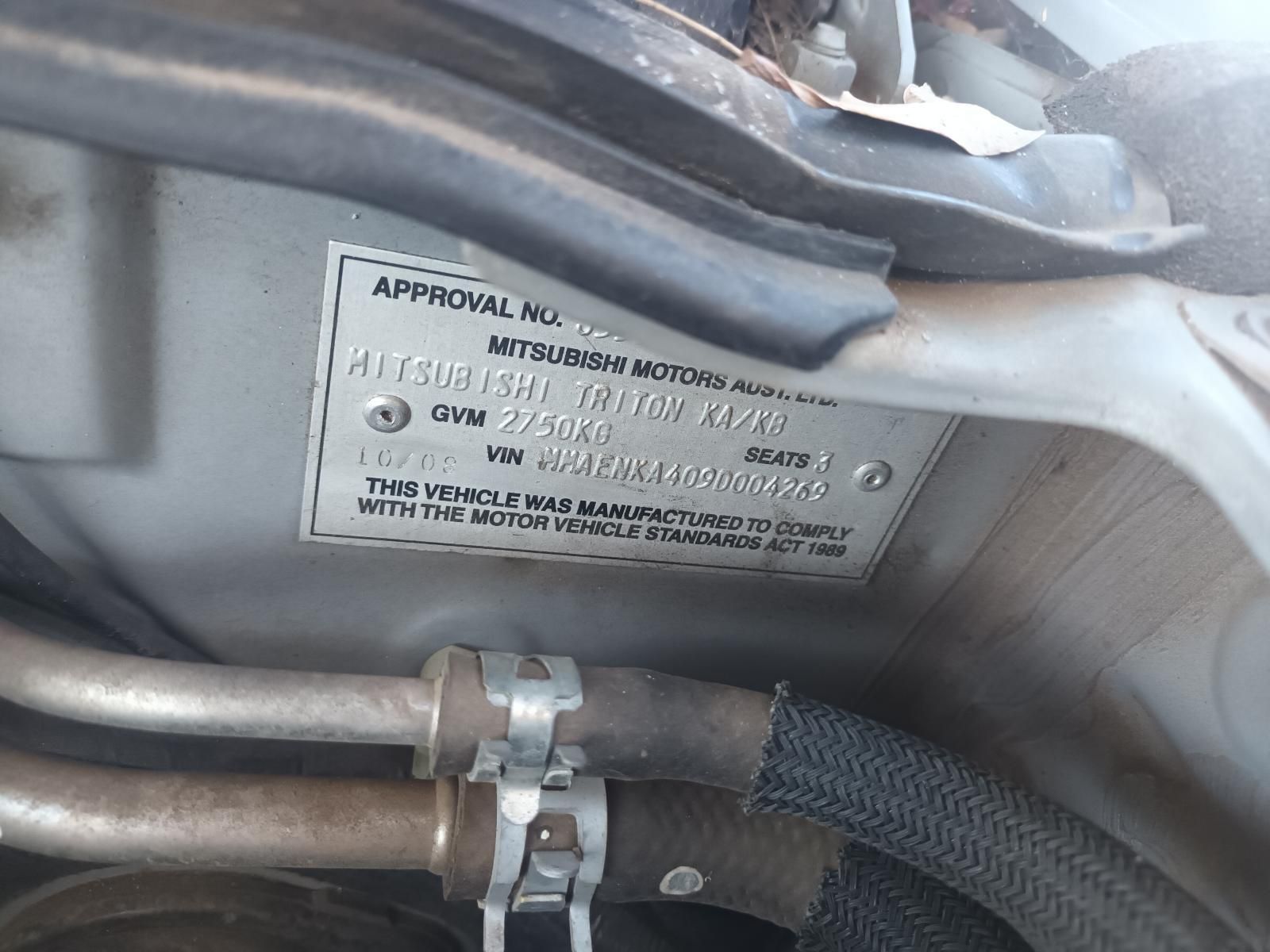 A Close Up of a License Plate on a Car — South West 4WD Wreckers In Brisbane, QLD