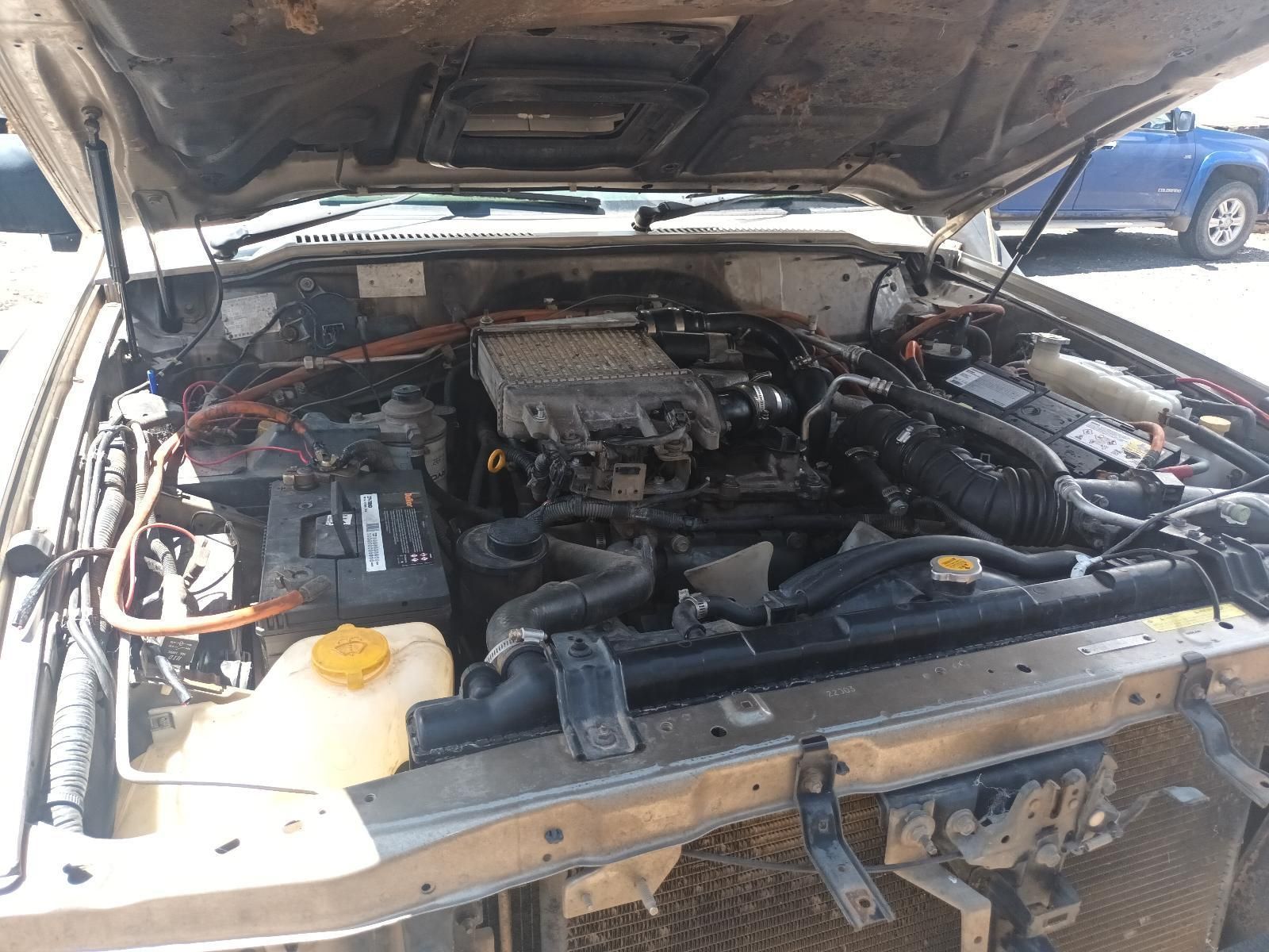 The Engine of a Car is Shown with the Hood Open — South West 4WD Wreckers In Brisbane, QLD