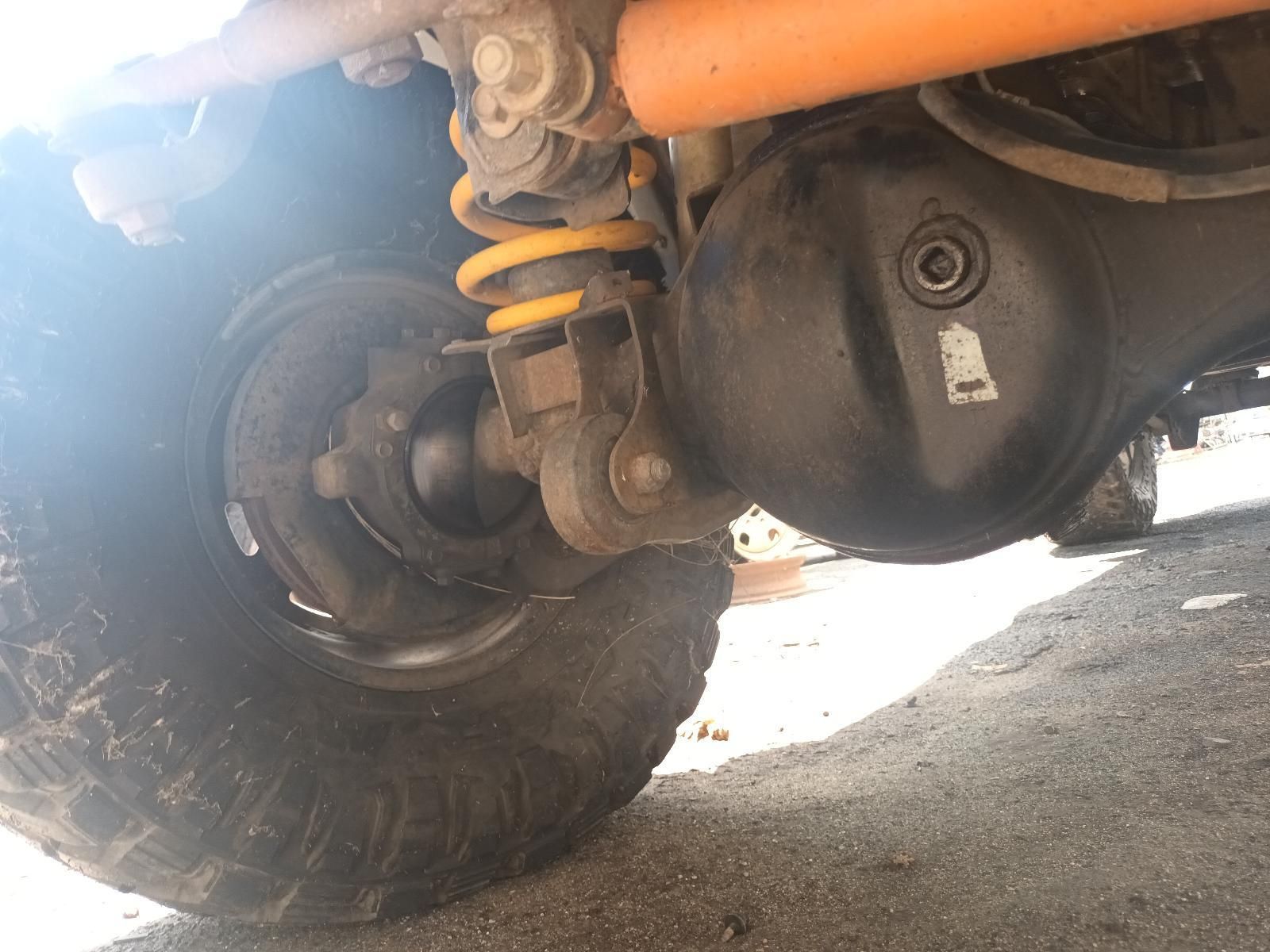 A Close Up of the Rear Axle of a Truck — South West 4WD Wreckers In Brisbane, QLD