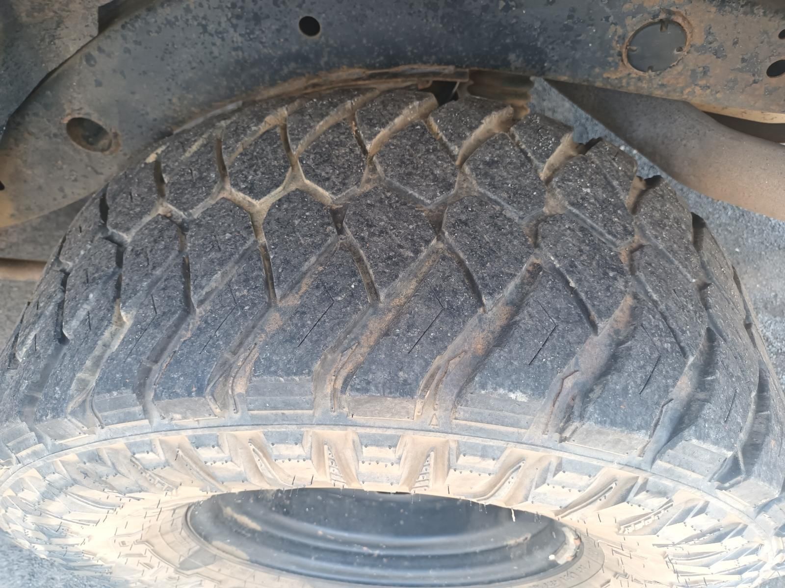 A Close Up of a Dirty Tire on a Car — South West 4WD Wreckers In Brisbane, QLD