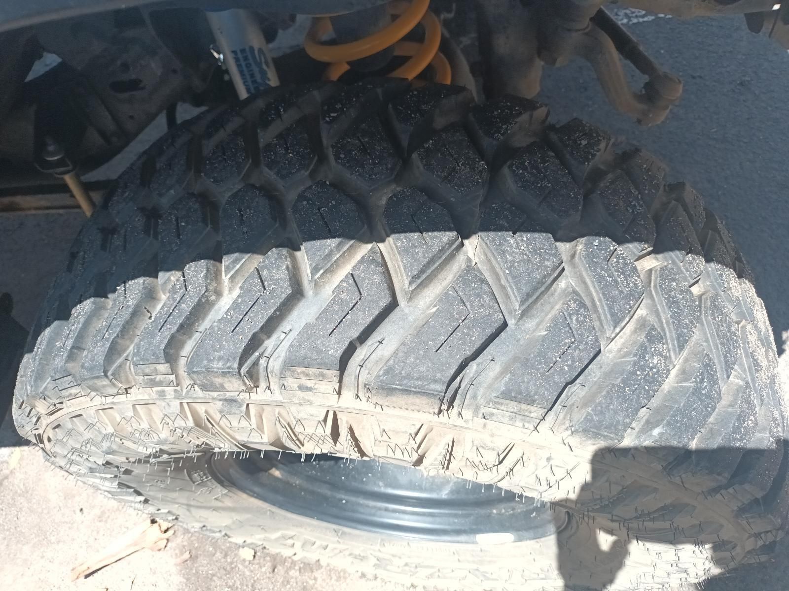 A Close Up of a Tire on a Vehicle — South West 4WD Wreckers In Brisbane, QLD