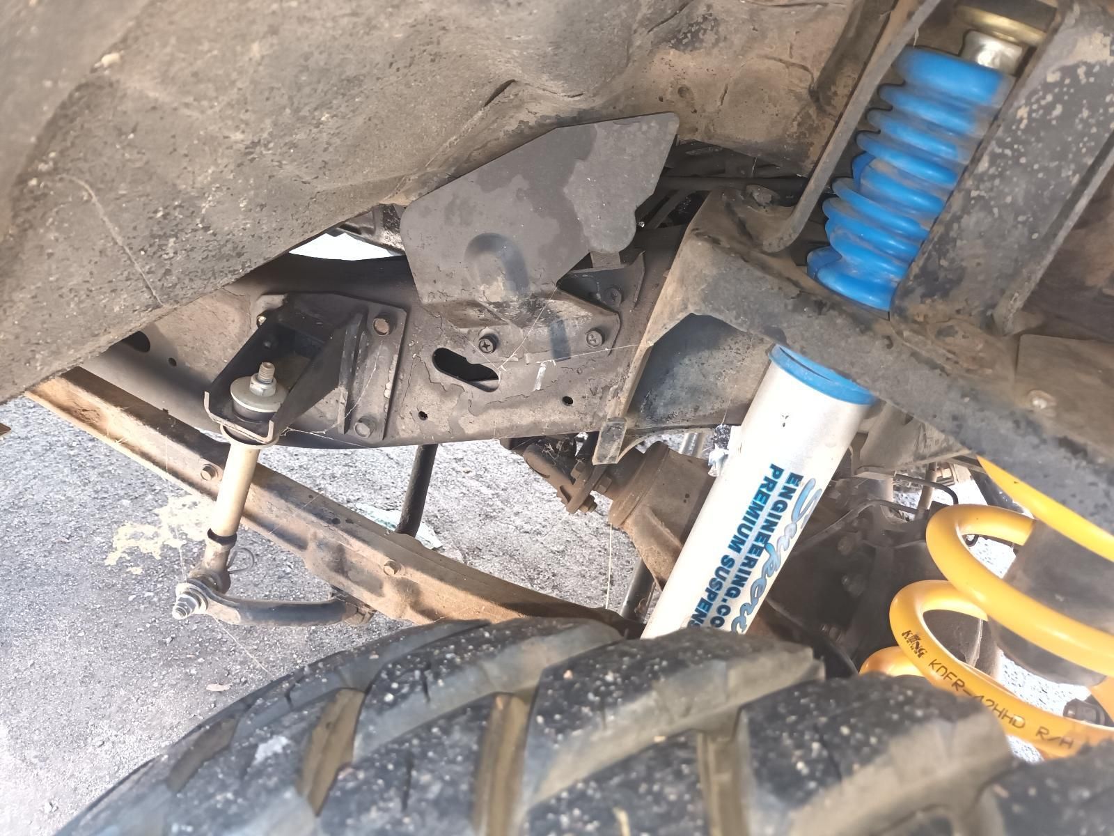 A Close Up of a Shock Absorber on a Vehicle — South West 4WD Wreckers In Brisbane, QLD