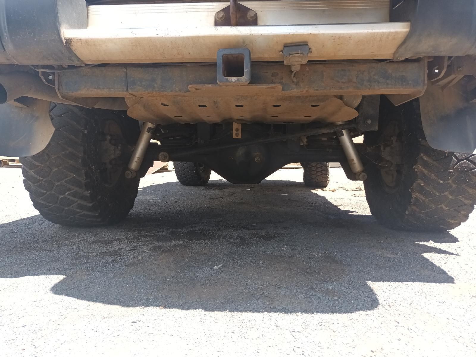 The Rear End of a Truck with a Trailer Hitch Attached to It — South West 4WD Wreckers In Brisbane, QLD