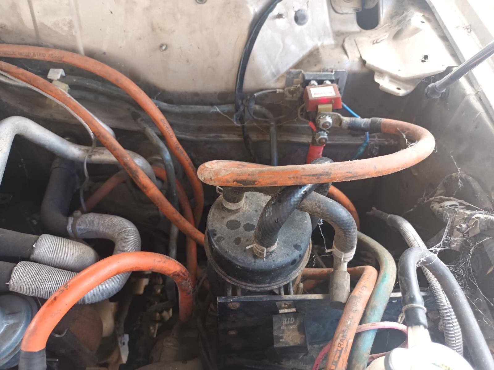 A Close Up of a Car Engine with a Bunch of Wires — South West 4WD Wreckers In Brisbane, QLD