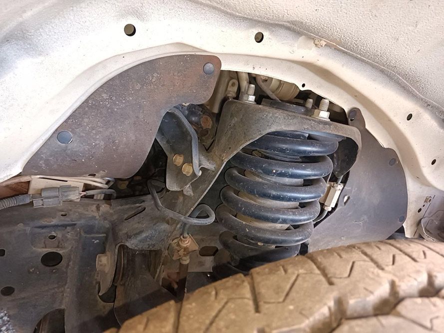 A Close Up of a Shock Absorber on a Car — South West 4WD Wreckers In Brisbane, QLD