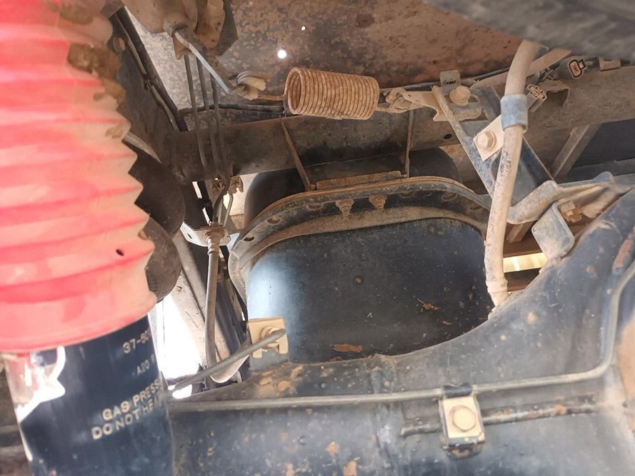 A Close Up of a Car With a Red Hose and a Black Tank — South West 4WD Wreckers In Brisbane, QLD