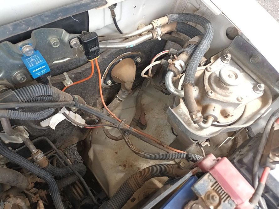 A Close Up of a Car Engine With a Lot of Wires Coming Out of It — South West 4WD Wreckers In Brisbane, QLD