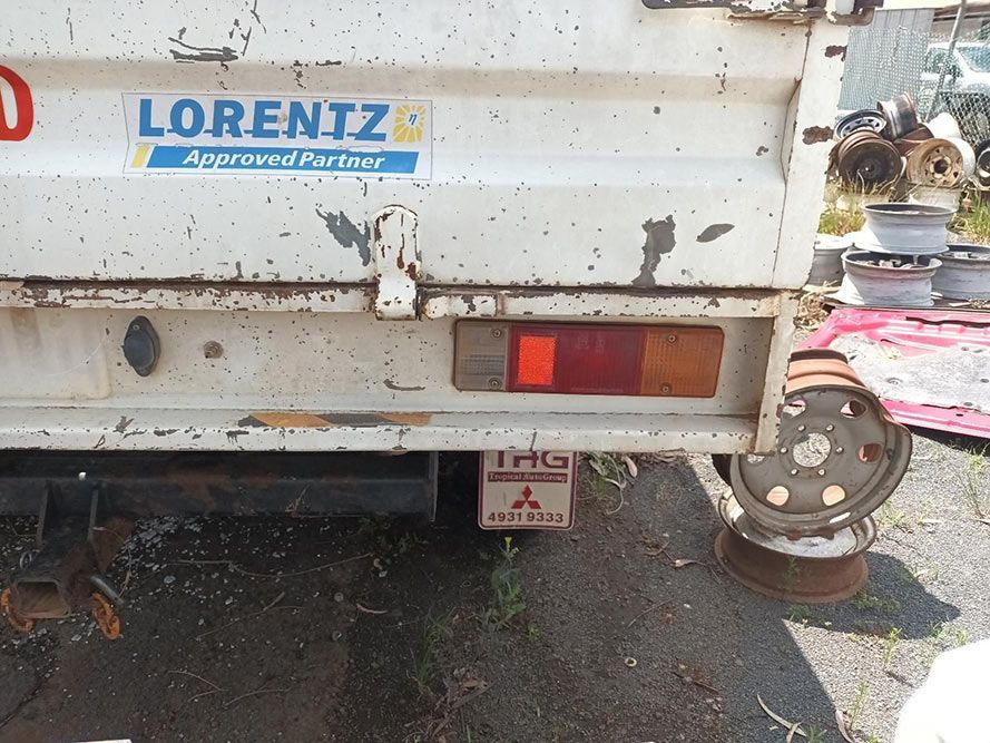 The Back of a Lorentz Approved Partner Truck — South West 4WD Wreckers In Brisbane, QLD