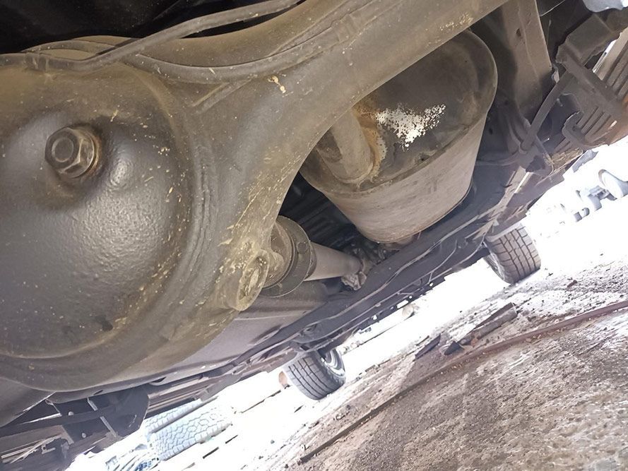 A Close Up of the Underside of a Car — South West 4WD Wreckers In Harristown, QLD