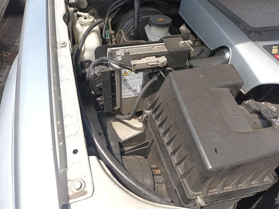 A Close Up of a Car Engine With the Hood Open — South West 4WD Wreckers In Harristown, QLD