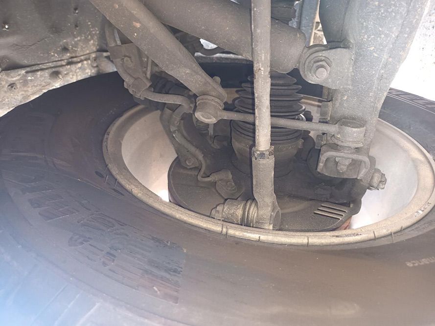 A Close Up of the Underside of a Car Wheel — South West 4WD Wreckers In Harristown, QLD