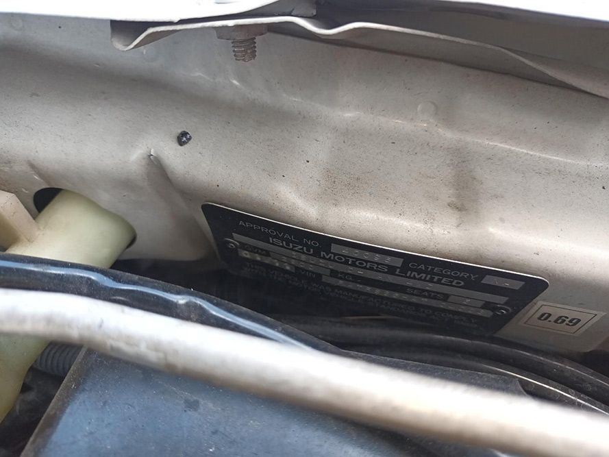 A Close Up of the Underside of a Car With a License Plate on It — South West 4WD Wreckers In Harristown, QLD