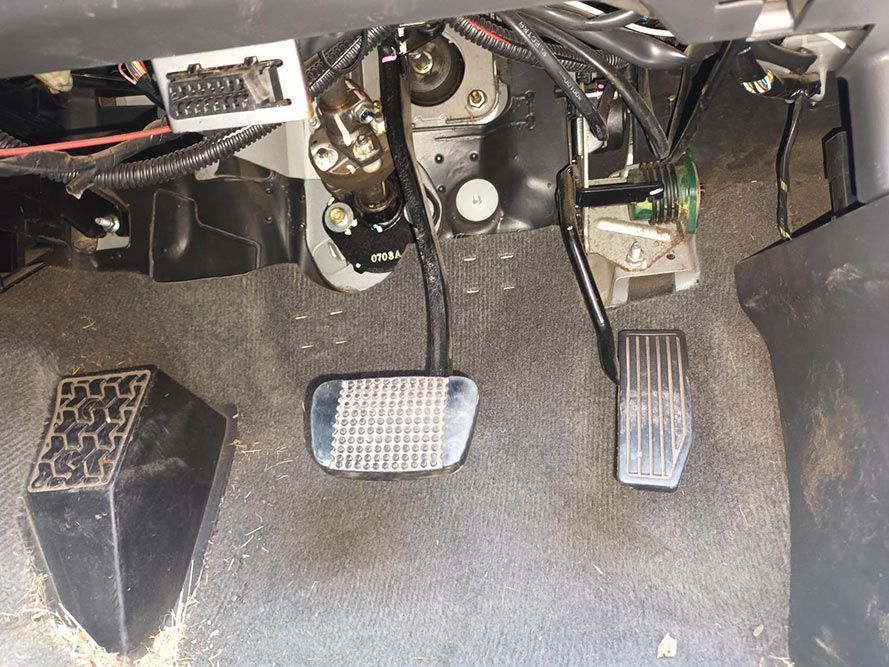 A Close Up of a Brake Pedal in a Car — South West 4WD Wreckers In Harristown, QLD