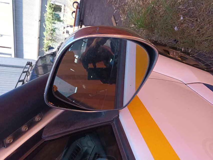 A Close Up of a Side View Mirror on a Car — South West 4WD Wreckers In Brisbane, QLD