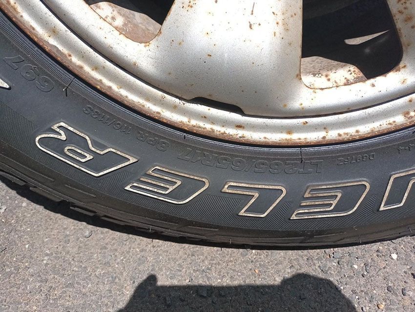 A Close Up of a Tire That Says Ridger on It — South West 4WD Wreckers In Brisbane, QLD