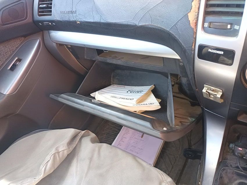 A Glove Box in a Car With Papers in It — South West 4WD Wreckers In Brisbane, QLD